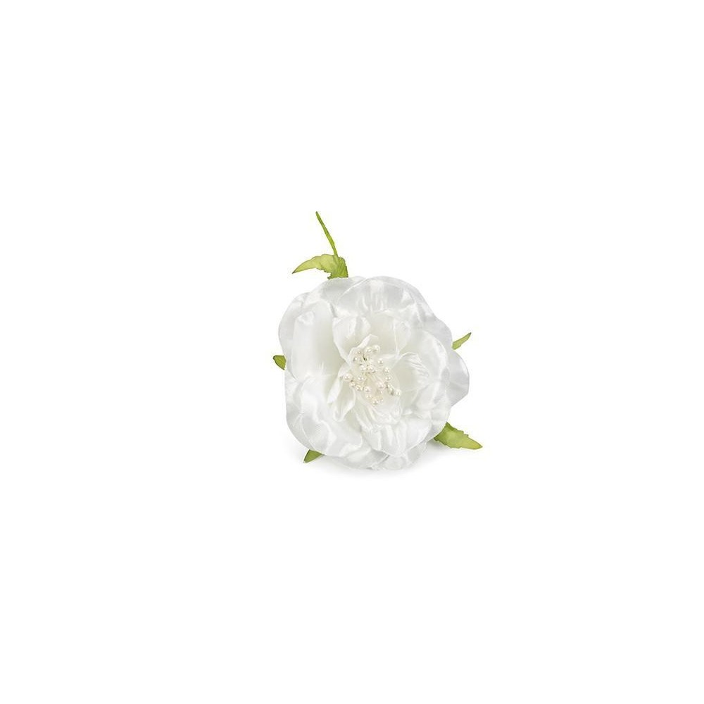 FIORE GRANDE CON PISTILLI CM7 BIANCO